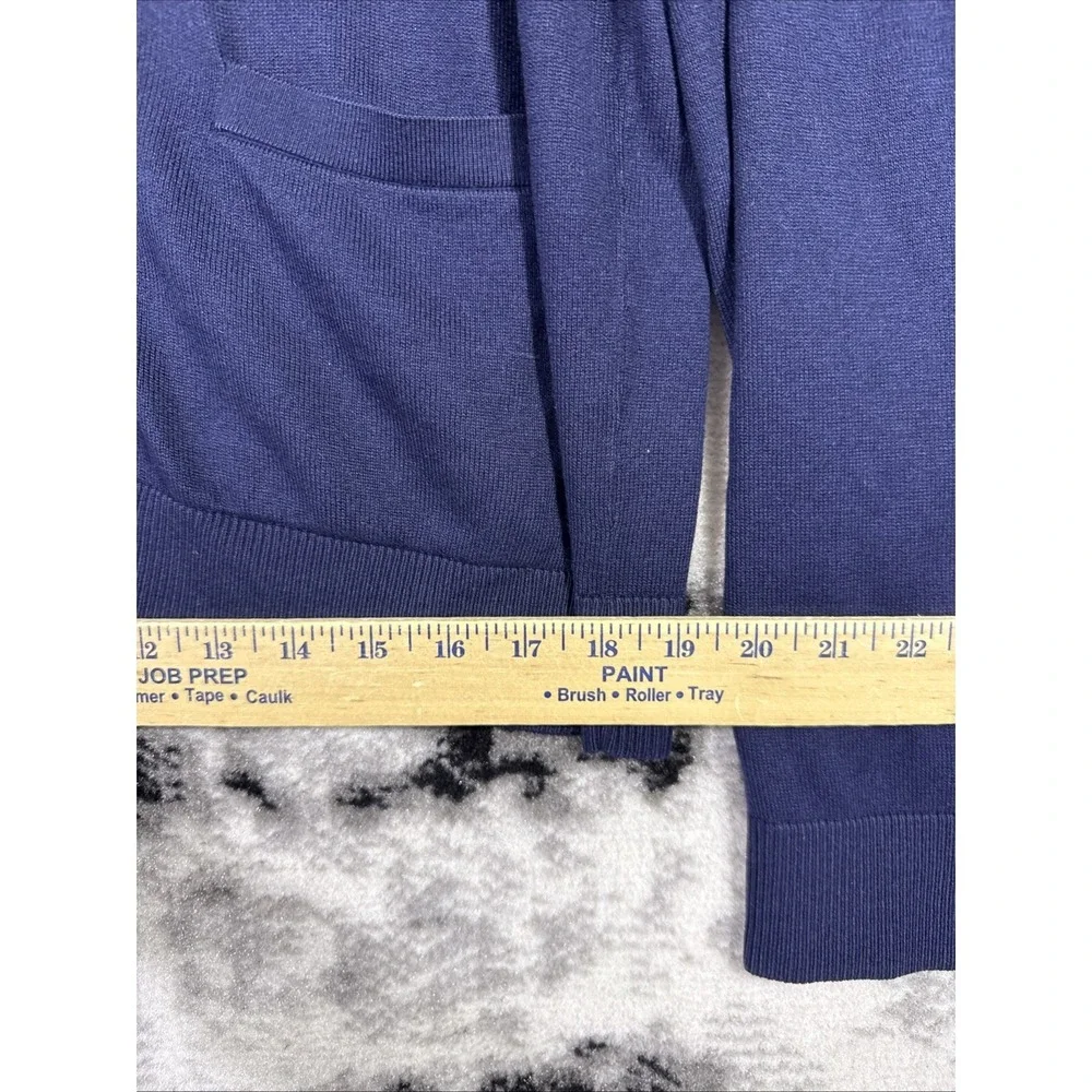 Banana Republic Sweater Mens Size Extra Large Navy Silk Cotton‎ Cashmere V-Neck